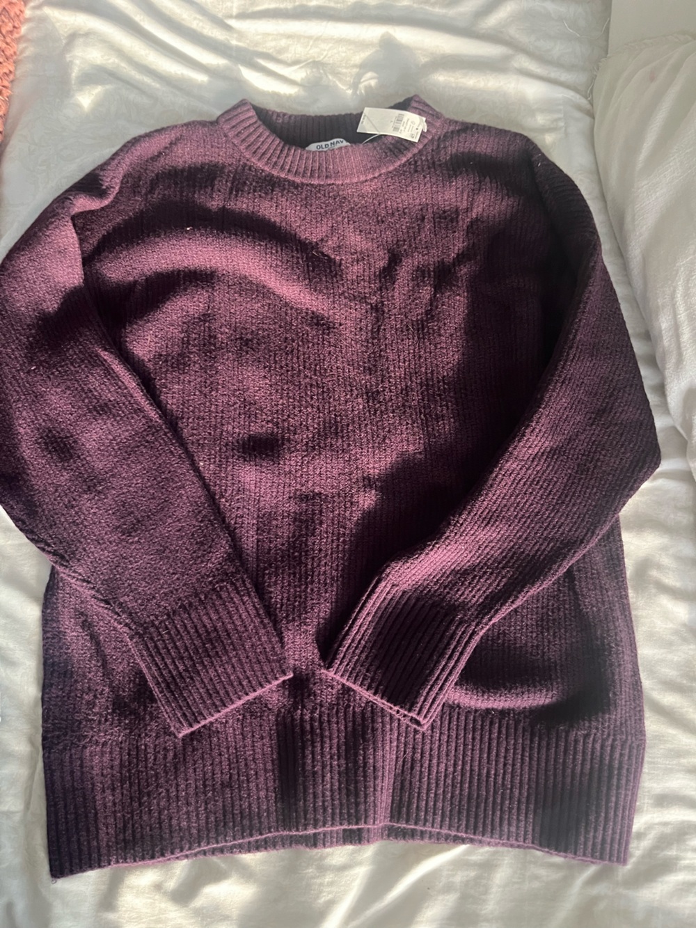 Old Navy Plum Crewneck Sweater